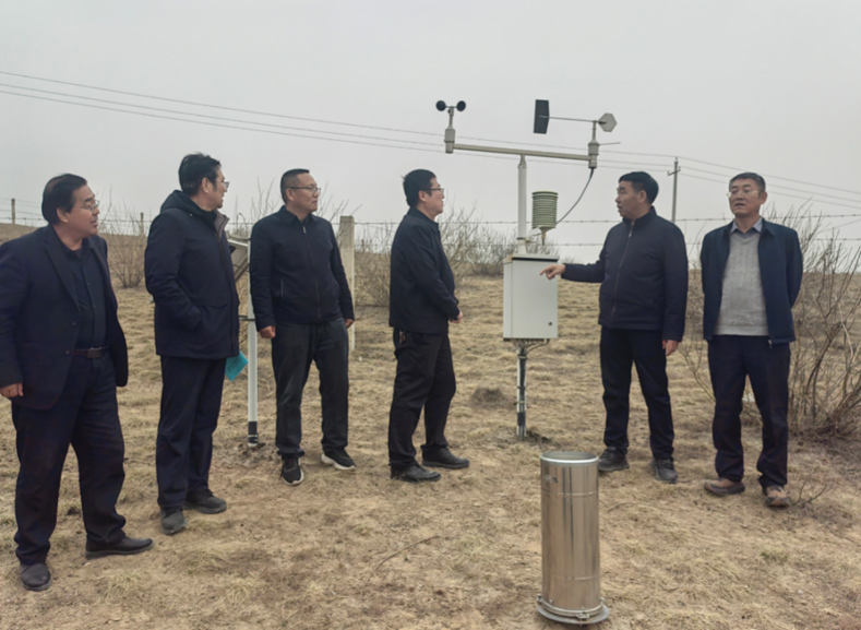 省地联动建平台 科学治沙护生态—甘肃省治沙研究所赴环县考察筹建“甘肃荒漠生态监测系统-陇东环县站”