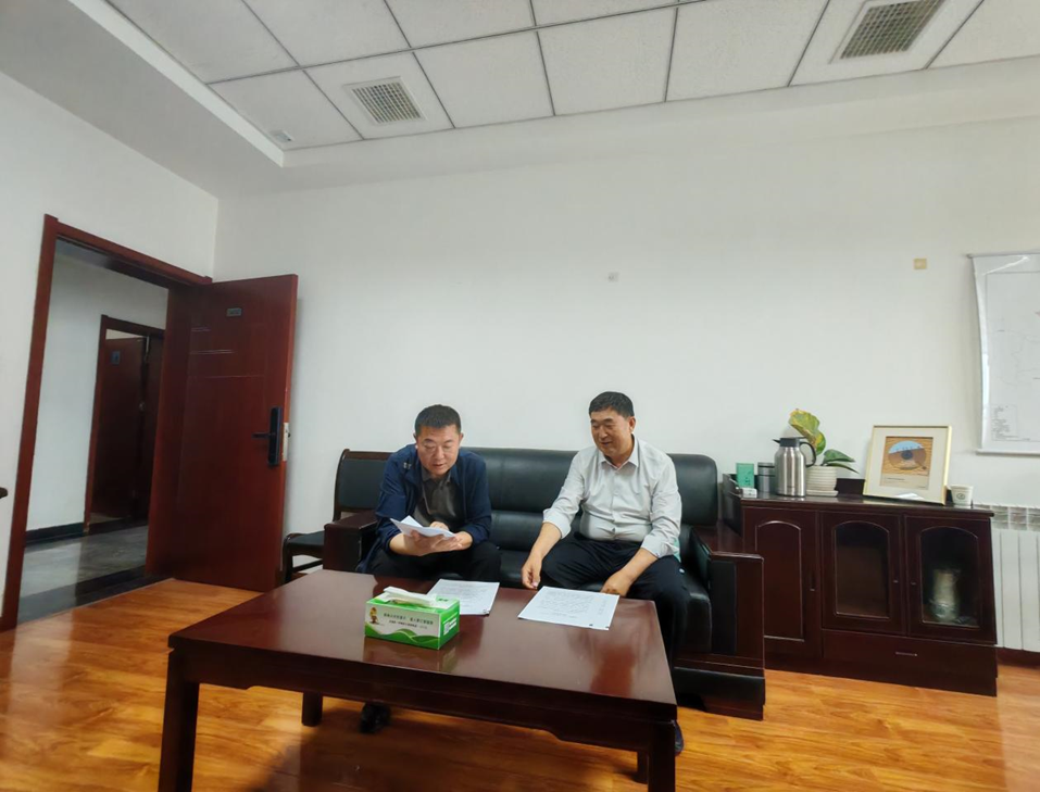 省治沙研究所副所长唐进年一行赴武威市林草局对接专业技术人员包县服务&ldquo;三北&rdquo;工程建设工作