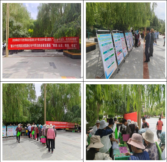 “草原新生,绿意长存”—民勤国家野外站开展“世界防治荒漠化与干旱日”主题科普活动