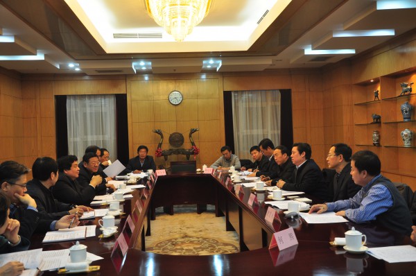 甘肃省副省长冉万祥拜访国家林业局