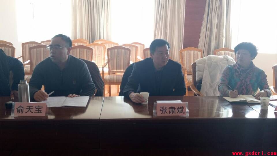 省林业厅第二考核组来对甘肃省民勤治沙综合试验站森林防火工作进行督查